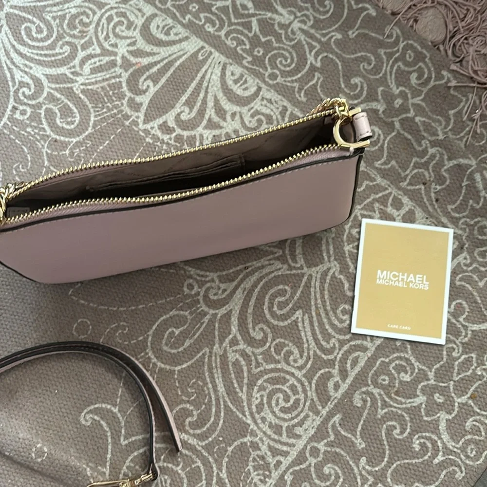 Michael Kors light pink shoulder and crossbody bag - Picture 4 of 6